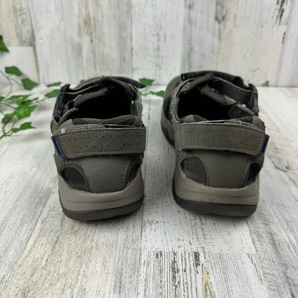 Teva Omnium 2 Brown Blue Men Quick Dry Outdoors Water Shoes Sandals 1019180-BNGC